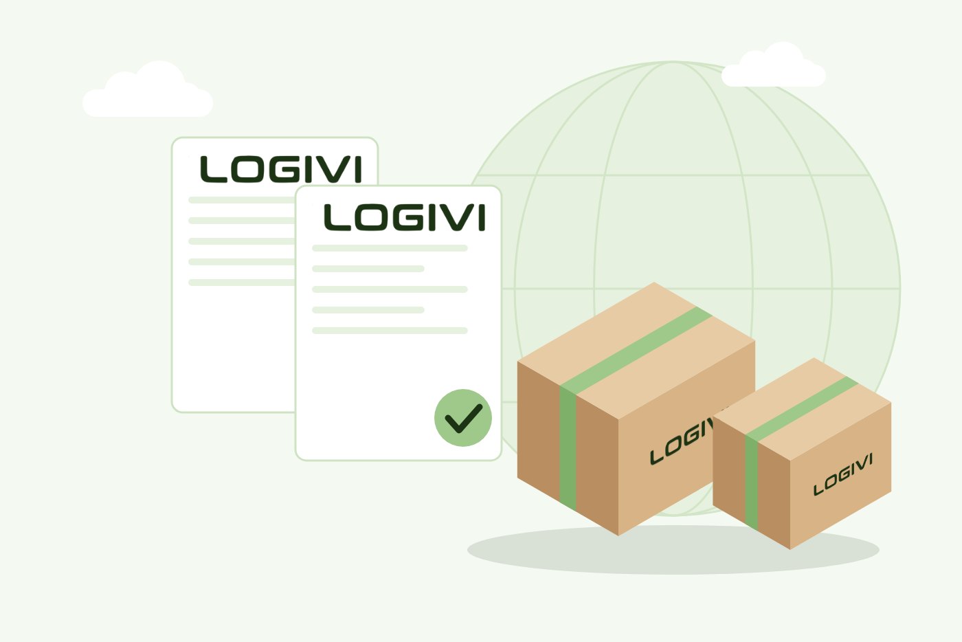 Chứng từ hải quan và kiện hàng LOGIVI